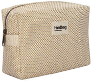 Trousse de Toilette Tissée Hindbag Leon - Beige Nude