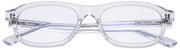 Lunettes de lecture MessyWeekend Travis à lumière bleue - Transparentes