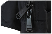Fred Perry Sac à bandoulière en nylon froissé - Noir