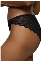 Triumph Amourette High Leg Tai Slip - Noir