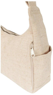 Sac à bandoulière multi-poches Hindbag Emile - Beige jute