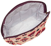 Elie Beaumont Serendipity Velvet Vanity Bag - Café Geo Tulip Brown