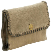 Porte-Monnaie Campomaggi Cortona Stud - Gris Ciment