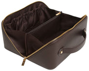 Alice Wheeler London Valise de Train de Luxe - Marron Chocolat