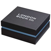 London Sock Company Simply Staples Coffret de 6 paires de chaussettes – Bleu/gris/noir