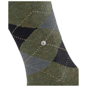 Chaussettes Burlington Dundee - Vert/Noir