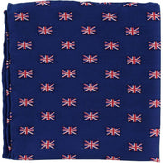 Michelsons of London Small Union Jack Silk Handkerchief - Red/White/Blue