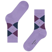 Chaussettes Burlington Queen - Violet/Bleu