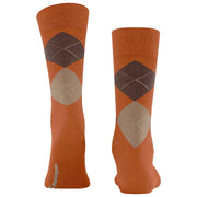 Chaussettes Burlington Edinburgh - Orange/Marron