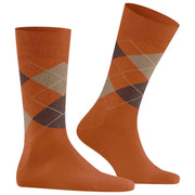 Chaussettes Burlington Edinburgh - Orange/Marron