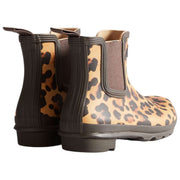 Bottes Chelsea Hunter Original Leopard - Beige/Marron Chocolat
