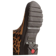 Bottes en caoutchouc Hunter Original Tall Leopard - Beige/Marron Chocolat