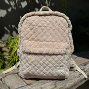 Moon Nude Teddy Grand sac à dos - Marron/Crème