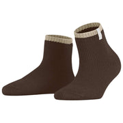 Falke Cosy Plush Slipper Chaussettes - Hérisson Marron
