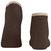 Falke Cosy Plush Slipper Chaussettes - Hérisson Marron