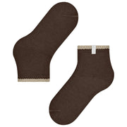 Falke Cosy Plush Slipper Chaussettes - Hérisson Marron