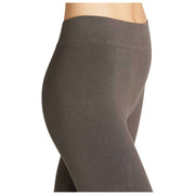 Legging sans couture en coton Falke - Gris carbone