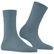 Chaussettes Falke Cotton Touch - Bleu Monument