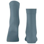 Chaussettes Falke Cotton Touch - Bleu Monument