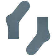 Chaussettes Falke Cotton Touch - Bleu Monument