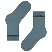 Falke Cuddle Pad Slipper Chaussettes - Monument Blue