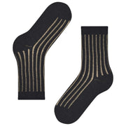 Falke Chaussettes à Oeillets - Noir