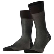 Chaussettes Falke Fine Shadow - Black Mix