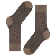 Chaussettes Falke Fine Shadow - Gris Argenté