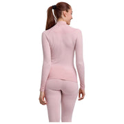 Falke Chemise ajustée à manches longues - Blanc cassé