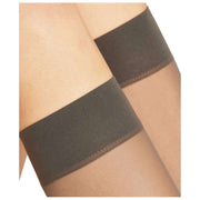 Falke Matt Deluxe 20 Denier Chaussettes Hautes - Carbon Grey