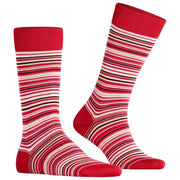 Chaussettes Falke Microblock - Rouge Géranium