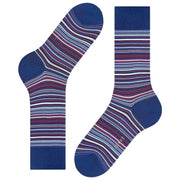 Chaussettes Falke Microblock - Stonewash Bleu