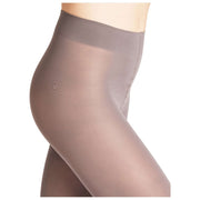 Collants Falke Pure Matt 50 Deniers - Gris Fer