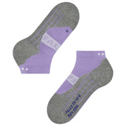 Chaussettes de course courtes Falke RU4 Endurance Cool - Lilas clair