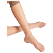 Falke Seidenglatt 15 Denier Chaussettes Hautes - Taupe Brown
