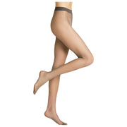 Collants Falke Seidenglatt 15 Deniers - Gris Carbone