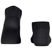 Falke Shiny Rib Sneaker Chaussettes - Noir