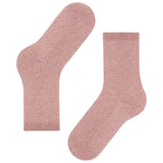 Chaussettes Falke Shiny Rib - Blossom Pink