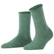 Chaussettes Falke Shiny - Vert Mûrier