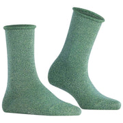 Chaussettes Falke Shiny - Vert Mûrier