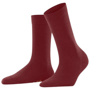 Chaussettes Falke Softmerino - Rouge Henné