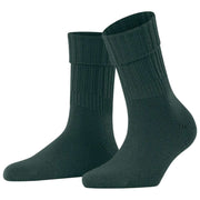 Chaussettes Falke Striggings Rib Boot - Pine Grove Green