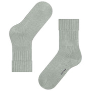 Chaussettes Falke Striggings Rib Boot - Gris Argenté