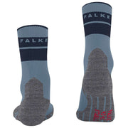 Chaussettes de randonnée stabilisatrices de compression Falke TK - Blue Steel