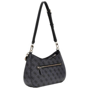 GUESS Noelle II Top Zip Sac à bandoulière - Logo noir charbon