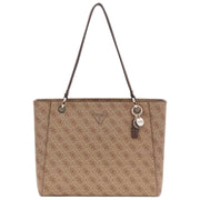 Sac fourre-tout GUESS Noelle II - Logo marron latte
