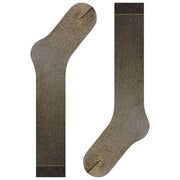 Falke Glitter 30 Denier Knee High Socks - Black/Gold
