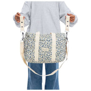 Sac à langer Moon Nude Spring - Bleu/Blanc/Vert