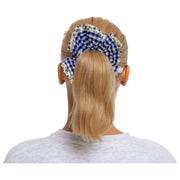 Moon Nude Spring Scrunchie - Bleu/Blanc/Vert