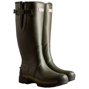 Bottes en caoutchouc réglables hautes Hunter Balmoral - Vert olive foncé
